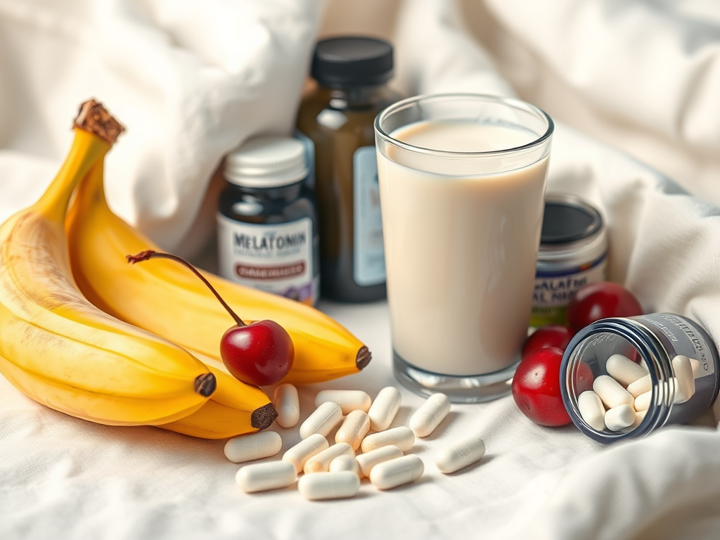 불면증 개선을 위한 영양제와 식사 가이드
